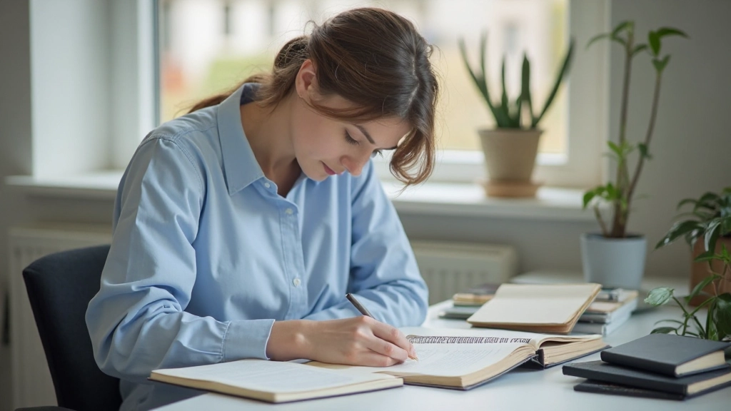 Diverse journalingstechnieken weergegeven met verschillende schrijfstijlen en formatten